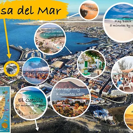 Lägenhet Casa Del Mar Corralejo